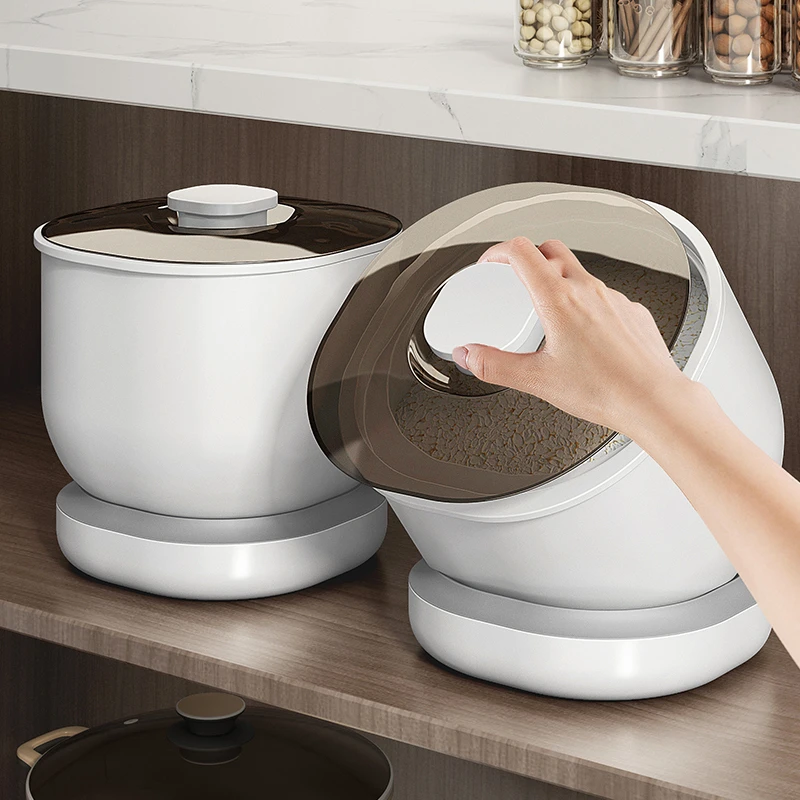 橱柜米桶家用防虫防潮储存罐杂粮大容量大米面粉食用级密封米箱