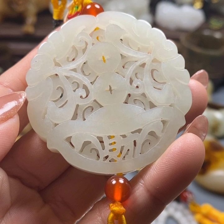 和田玉挂件未镶嵌