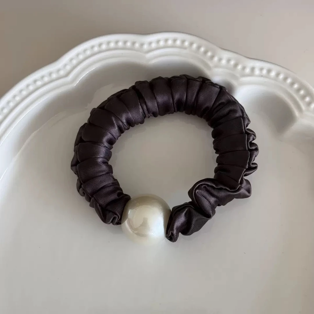 瑞丽风法式女皮筋复古发圈优雅发绳清新轻职风日韩