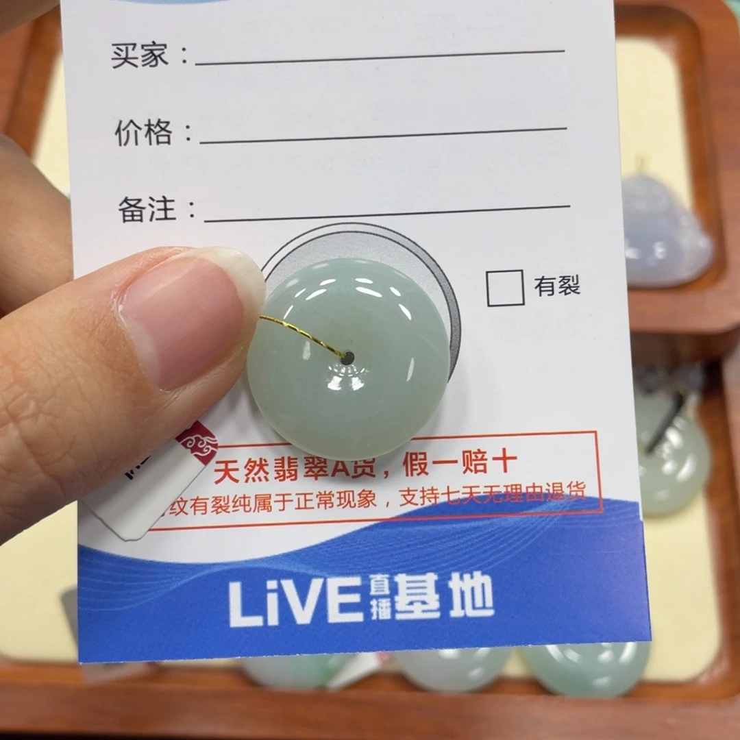 翡翠颈饰未镶嵌翡翠吊坠x 5576