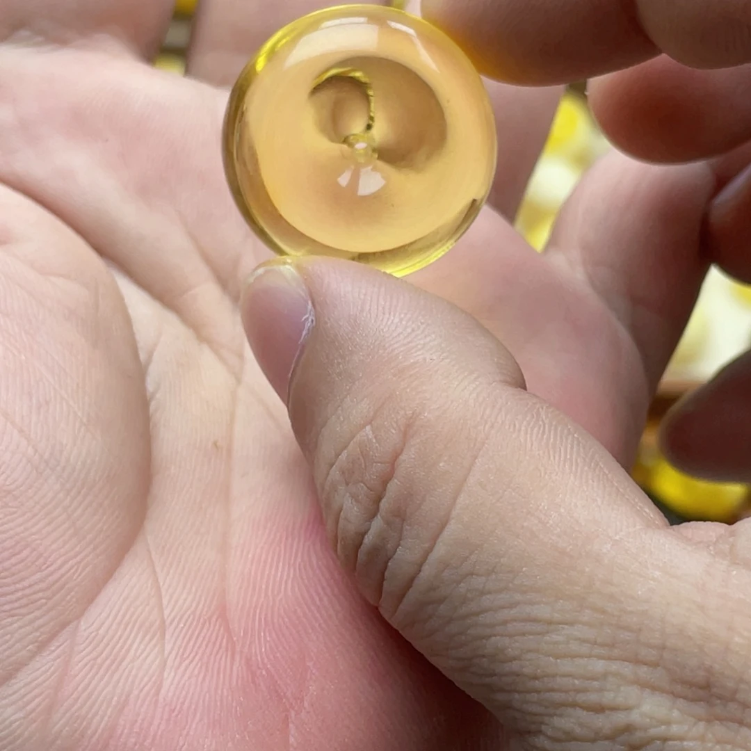 琥珀颈饰未镶嵌琥珀蜜蜡