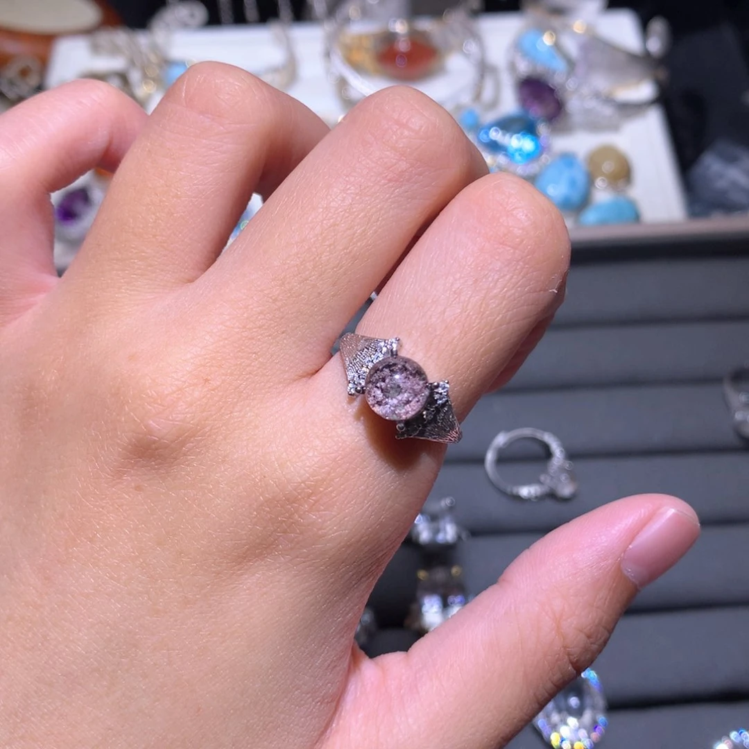 【闪购商品】银S925镶嵌戒指水晶赞****