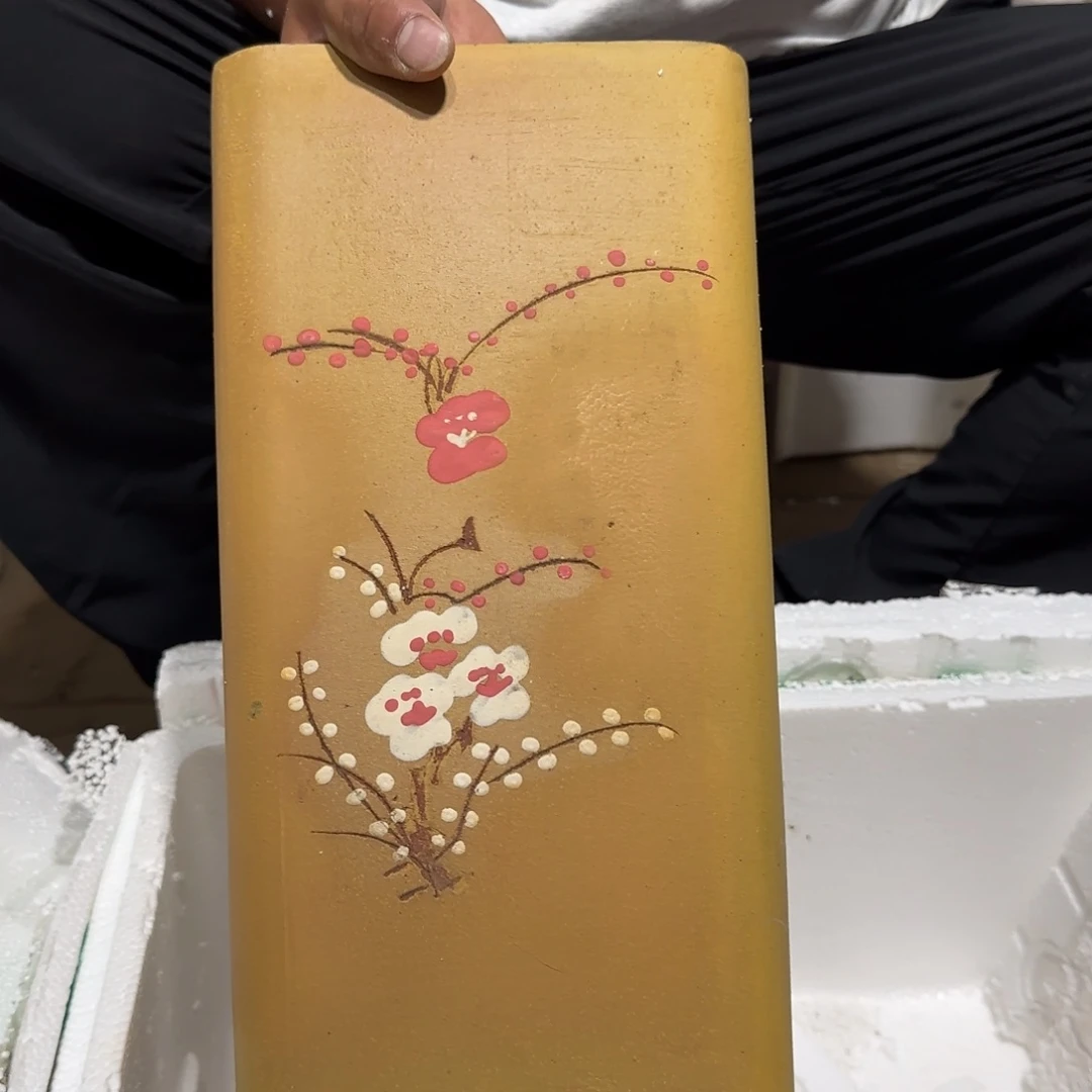 紫砂花盆口径14高度31