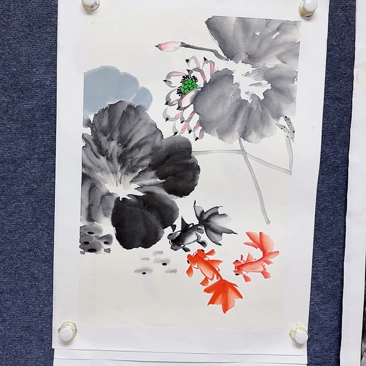 国画国画花鸟画四尺三开45/68