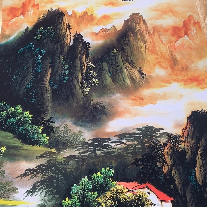 竖款装饰画装饰画