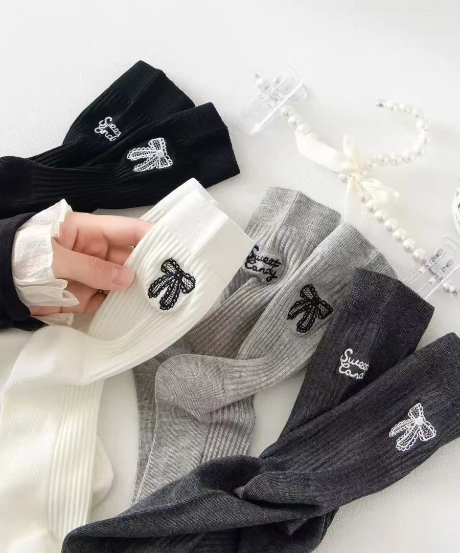 高品质四级女袜AB面刺绣款