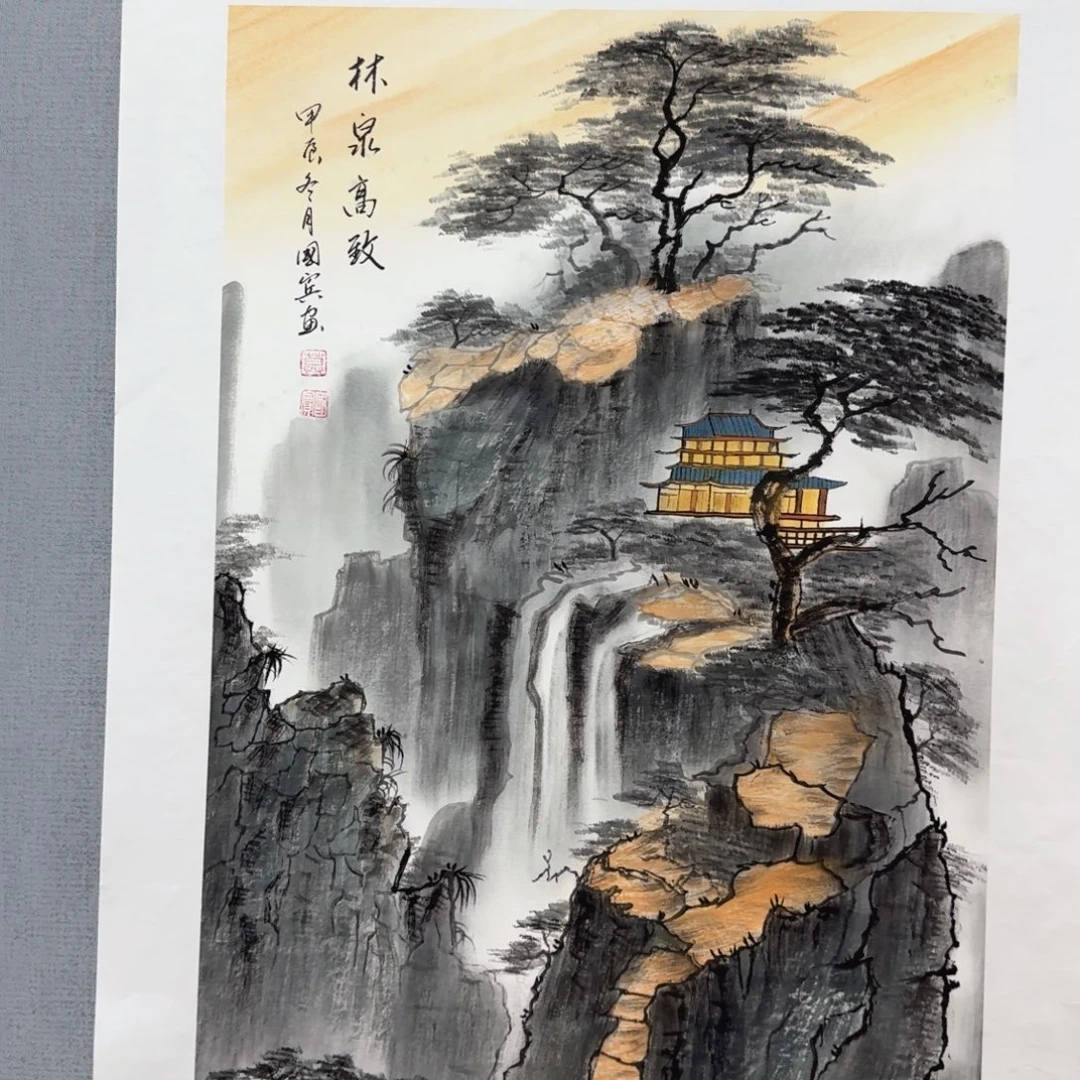 国画国画莫国宾老师精品