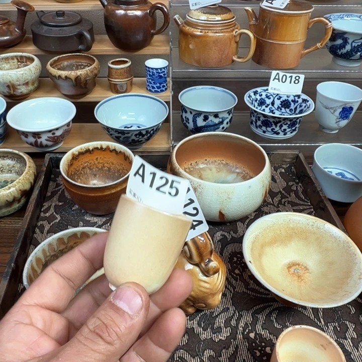 摆件125 景德镇手工柴烧茶器