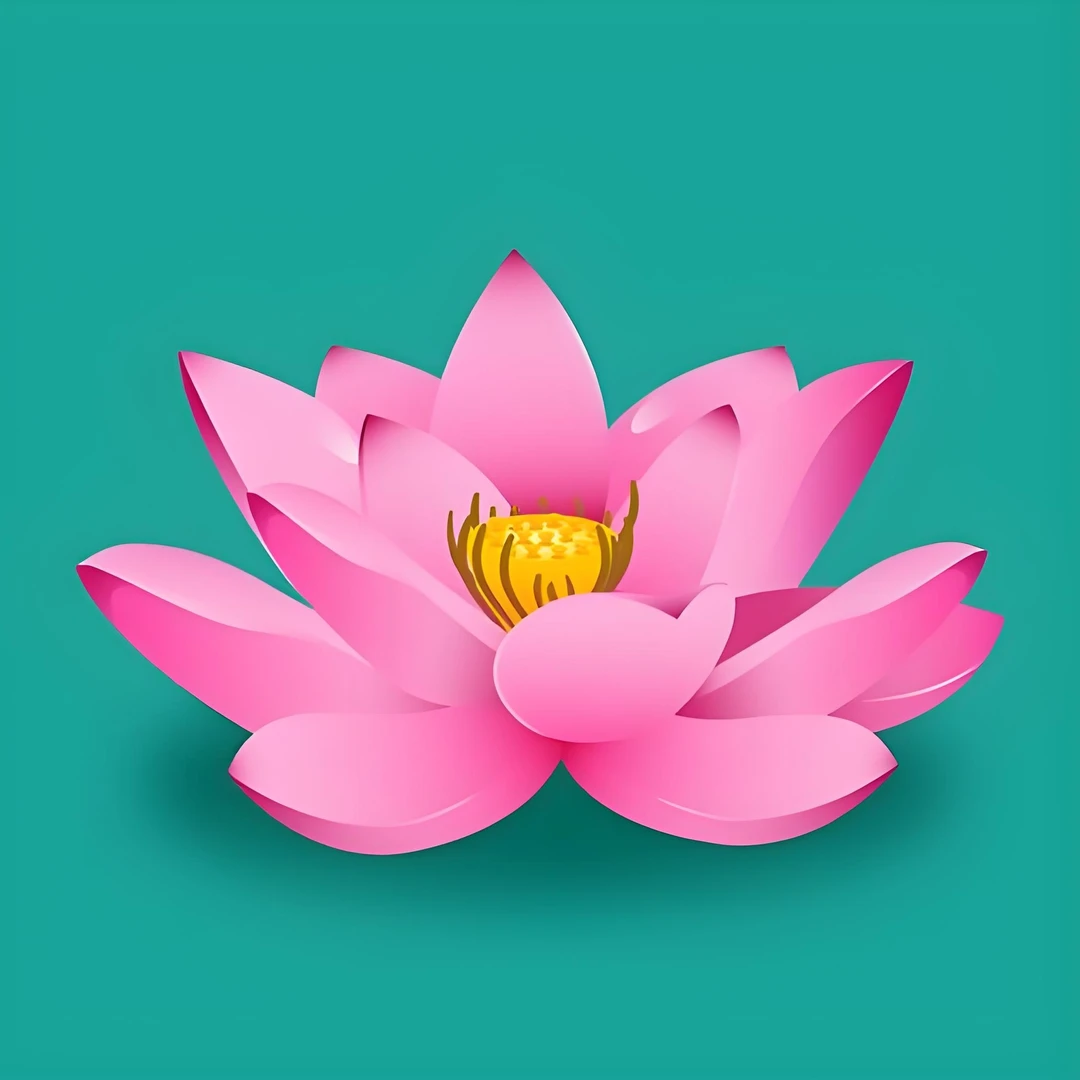 19x38厘米红绿混合搭配折纸荷花图案满金双面彩印手工折纸