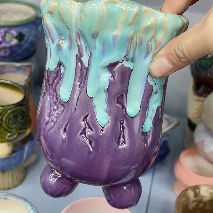 多肉绿植陶瓷花盆