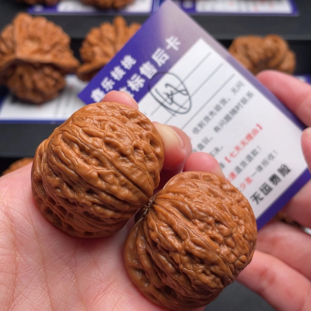 文玩核桃把件铁锤40➕