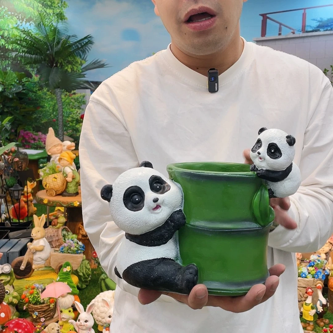 红陶花园庭院摆件