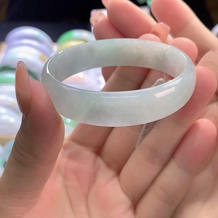 未镶嵌手链翡翠小雅52圈口