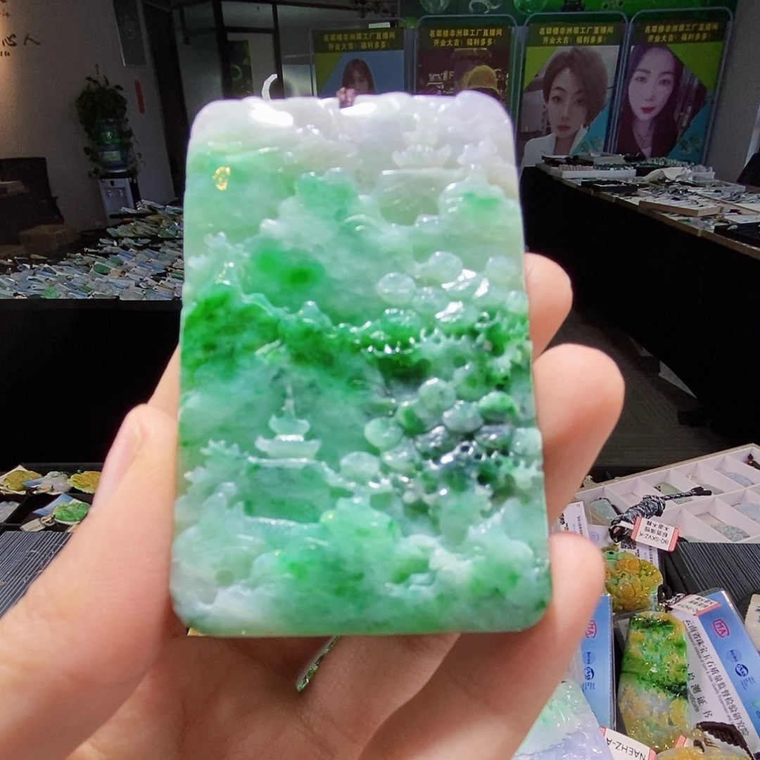 颈饰未镶嵌翡翠翡翠