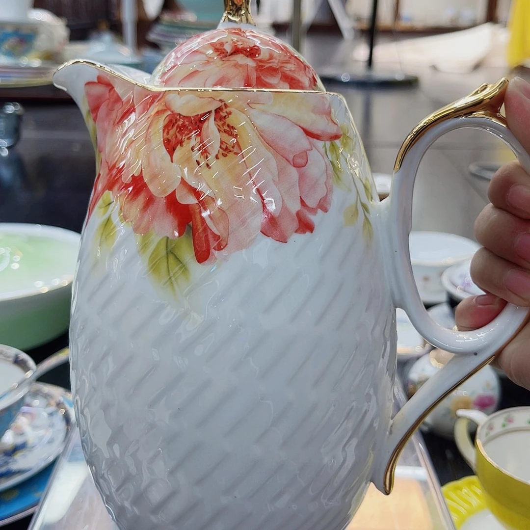 36%以上骨粉骨瓷茶壶正品