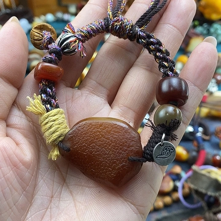 蜜蜡未镶嵌手链手链