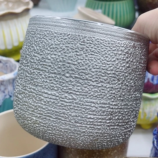 多肉绿植陶瓷花盆9.9包邮，有空