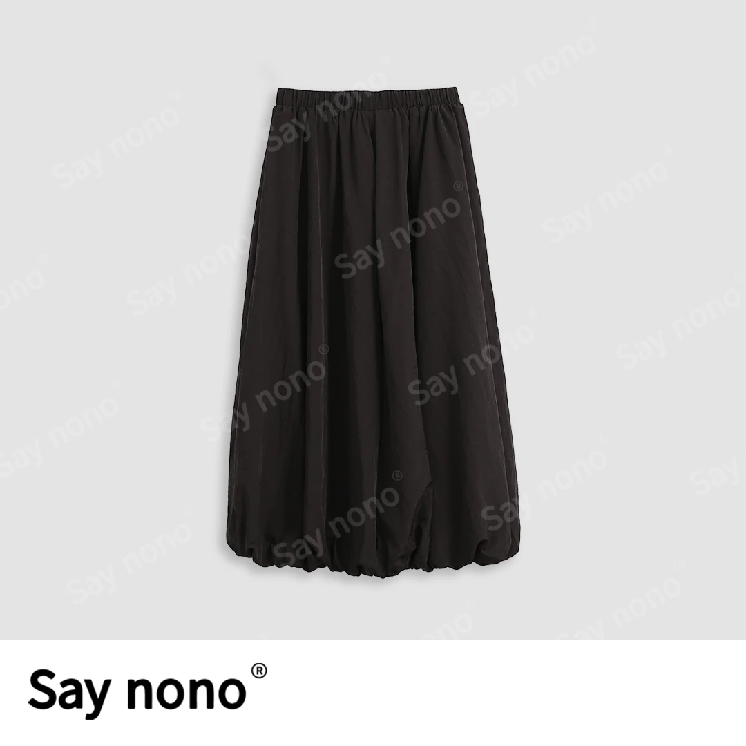 懒猫nono│Saynono 花苞伞裙半身裙/DZMZ37284