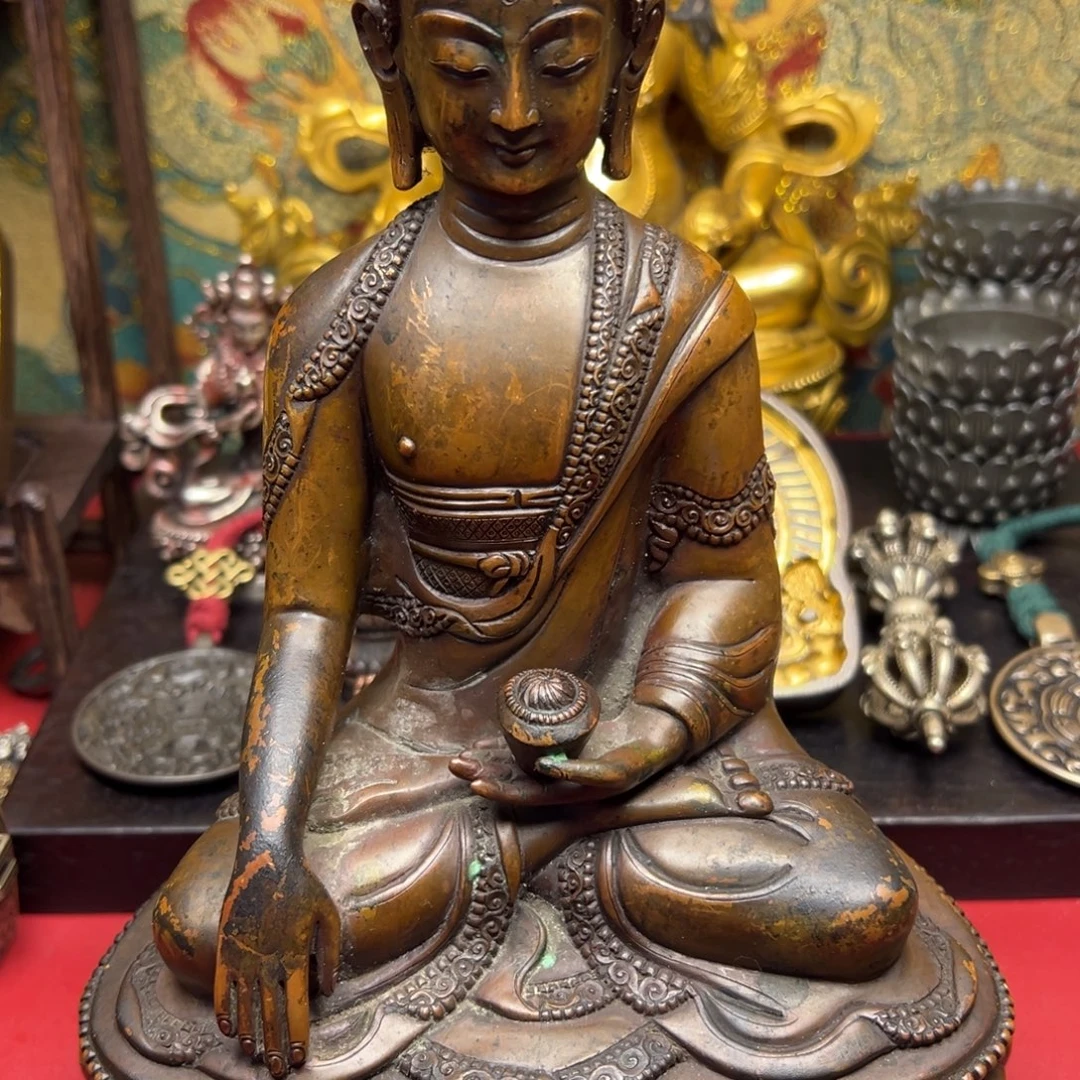 麒***麟泥塑藏式风格小元素