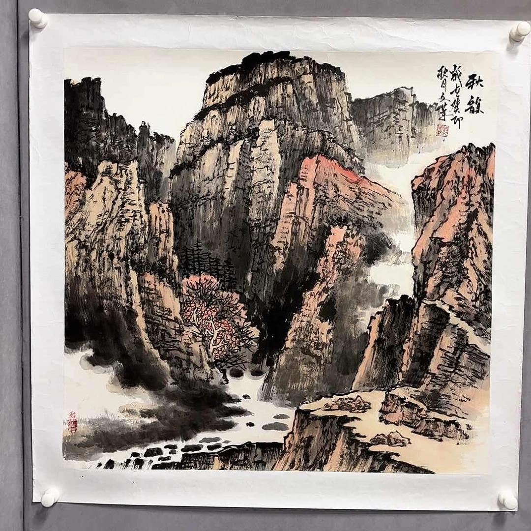 国画国画纯手绘作品请放心去藏