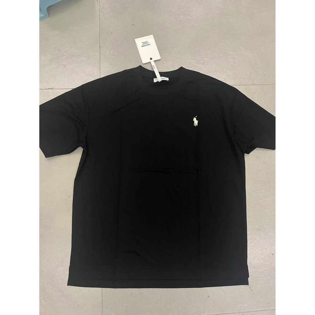 夏季新款莱赛尔亚麻透气圆领短袖T恤93256