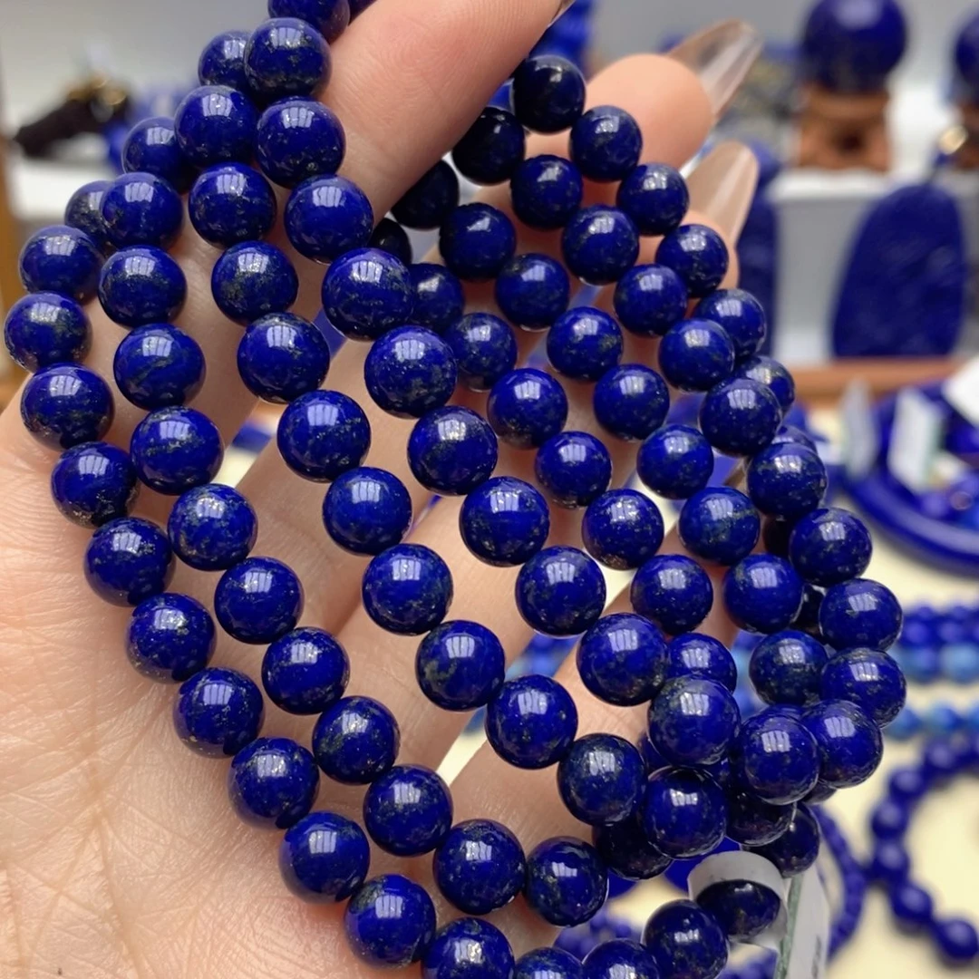 青金石未镶嵌手链7mm108