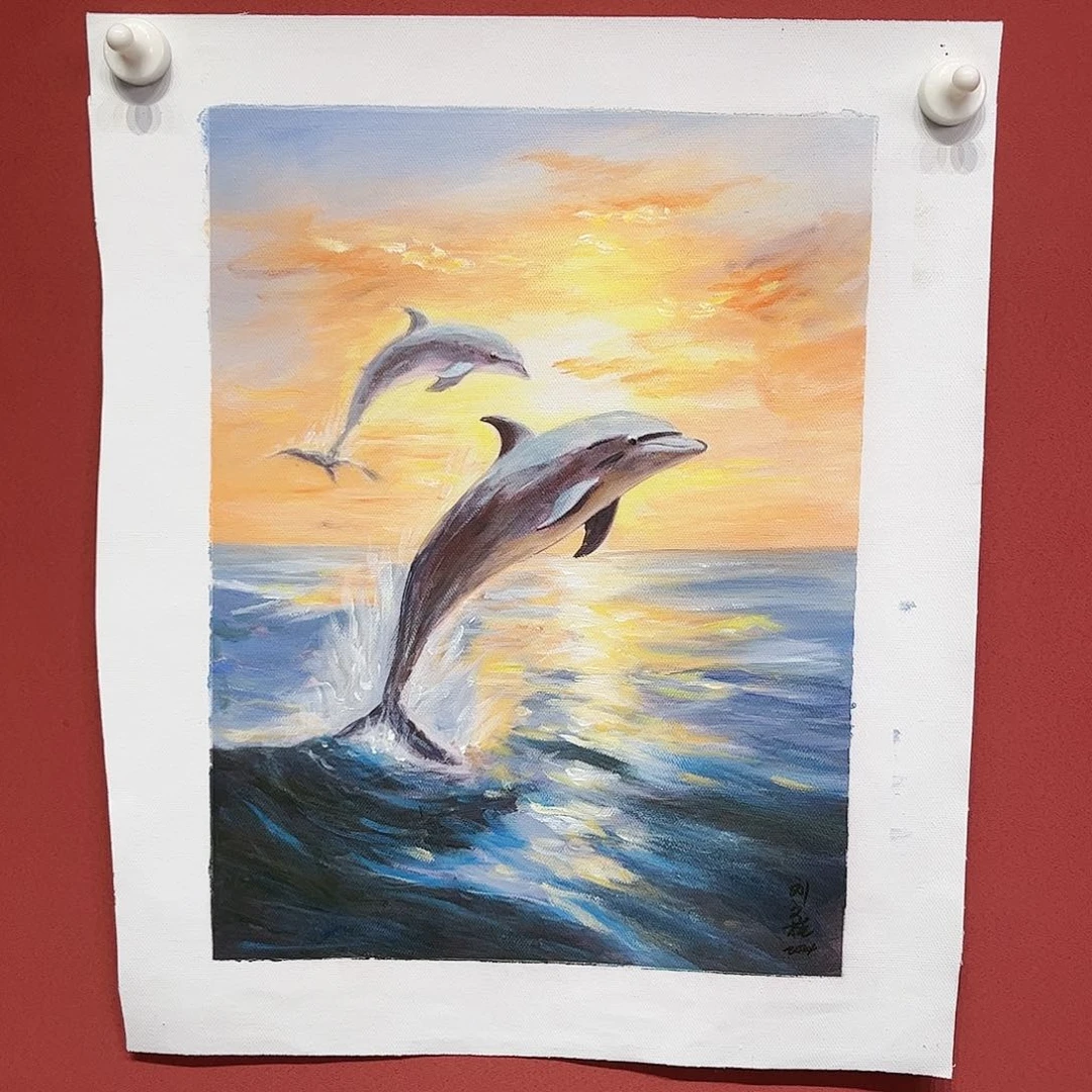 油画刘文桂油画作品