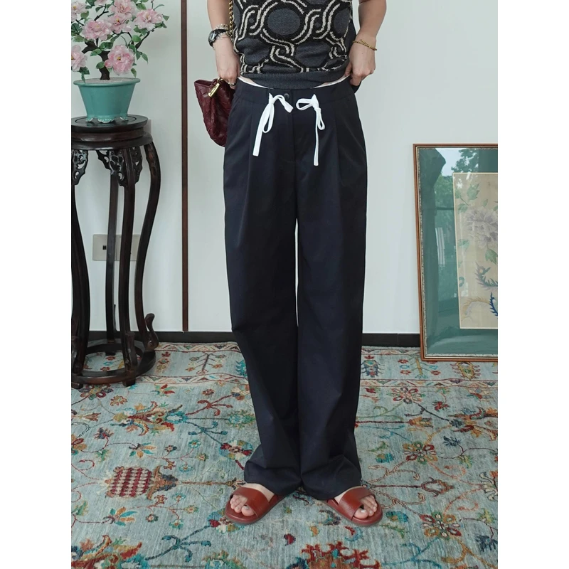 【省心穿搭】LIY花苞腰头休闲裤