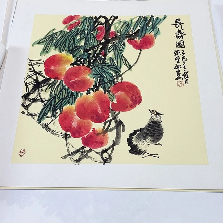 国画张圣敏先生纯手绘作品