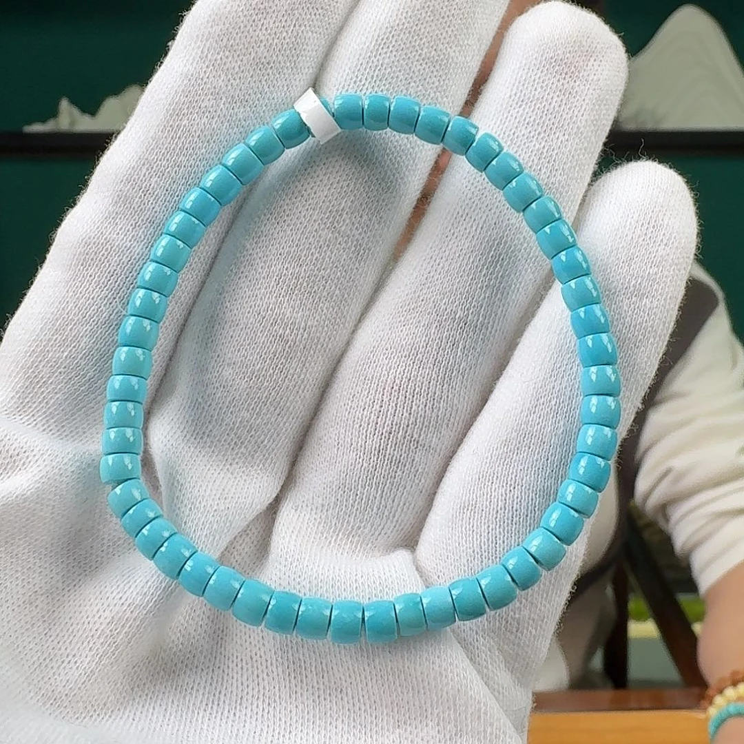 查***人绿松石未镶嵌珠宝奇石