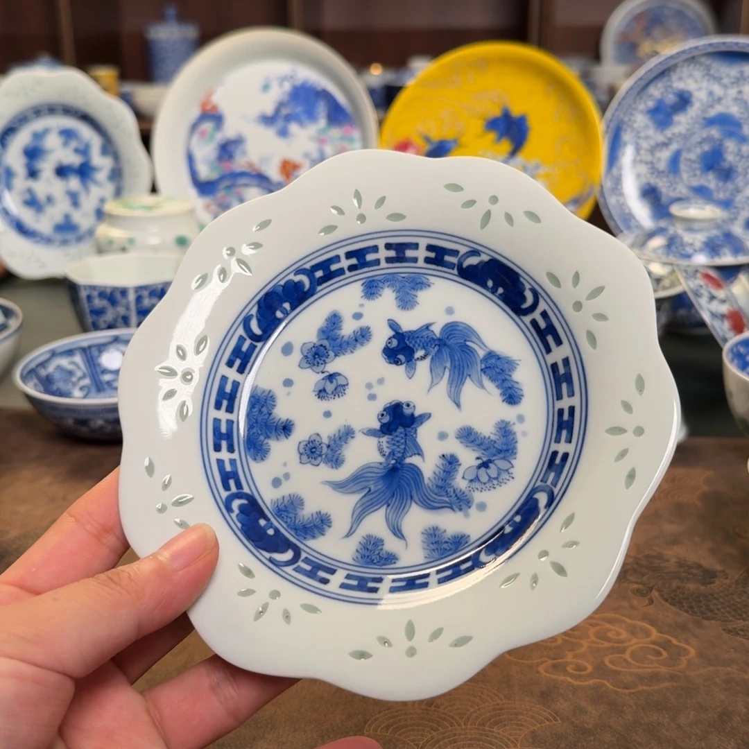 纯手工手绘陶瓷茶具