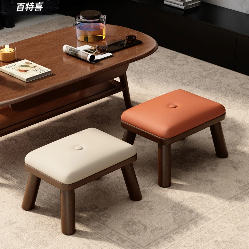 木质小凳子家用矮凳客厅茶几沙发凳方凳门口木凳小板凳换鞋凳椅子