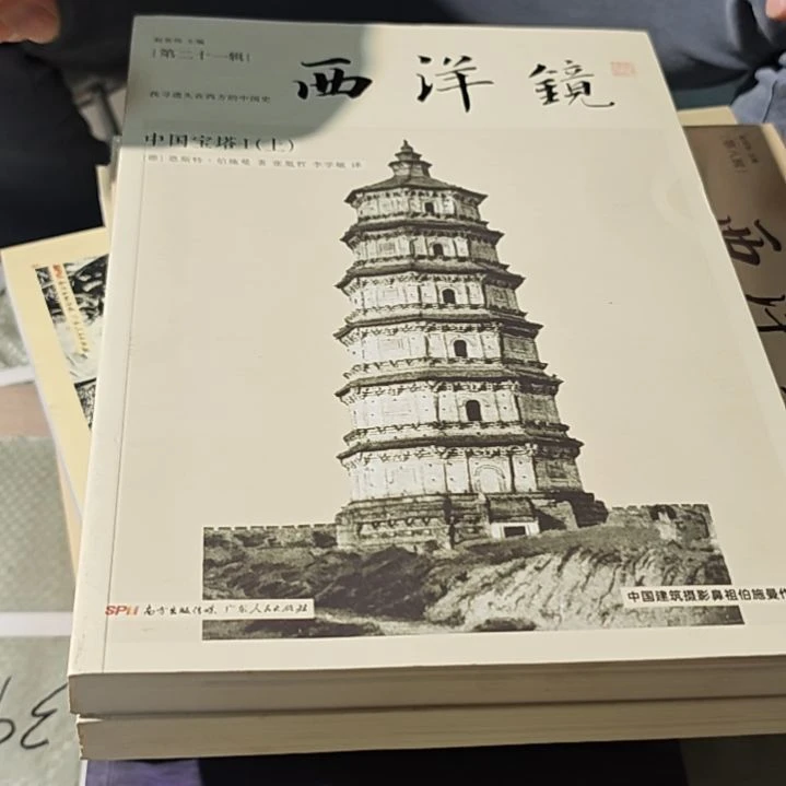 西洋镜中国宝塔两本一套平装库存书务必塑封