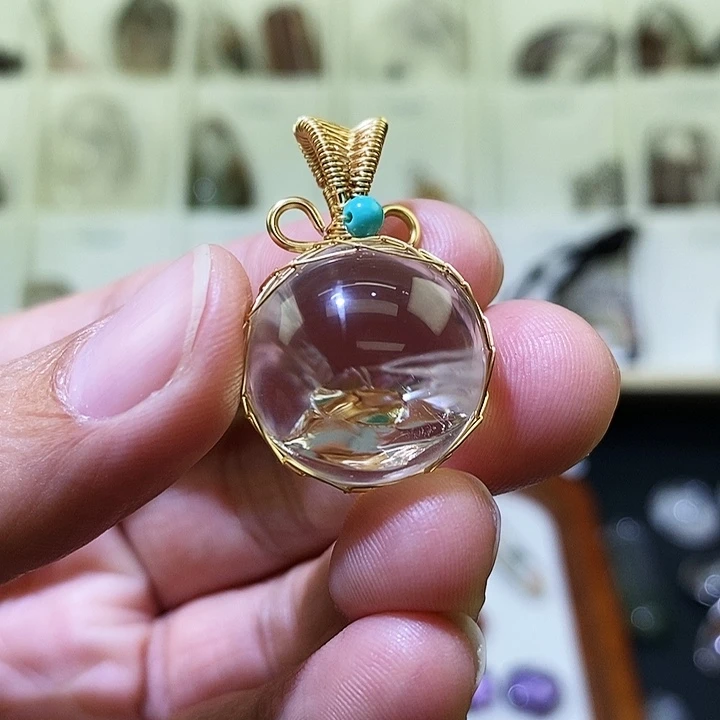 水晶吊坠(不含链)合金s****1