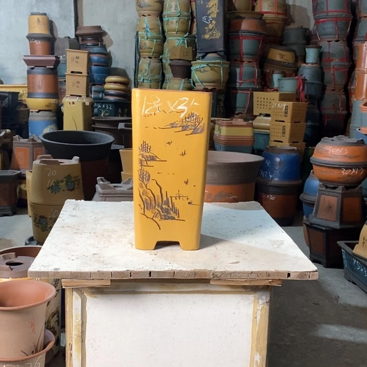 紫砂花盆紫砂花盆