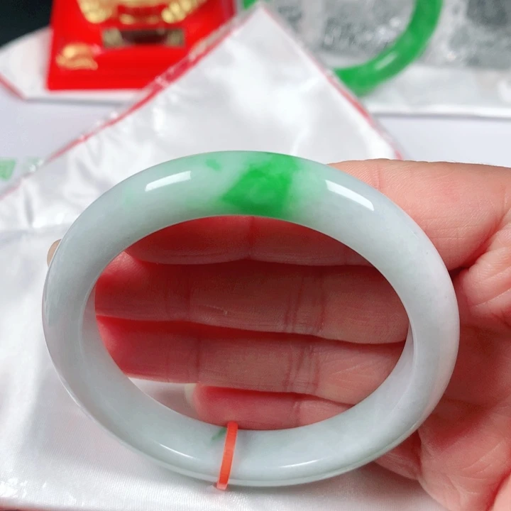 未镶嵌手镯翡翠  编号DH1143 正圈54