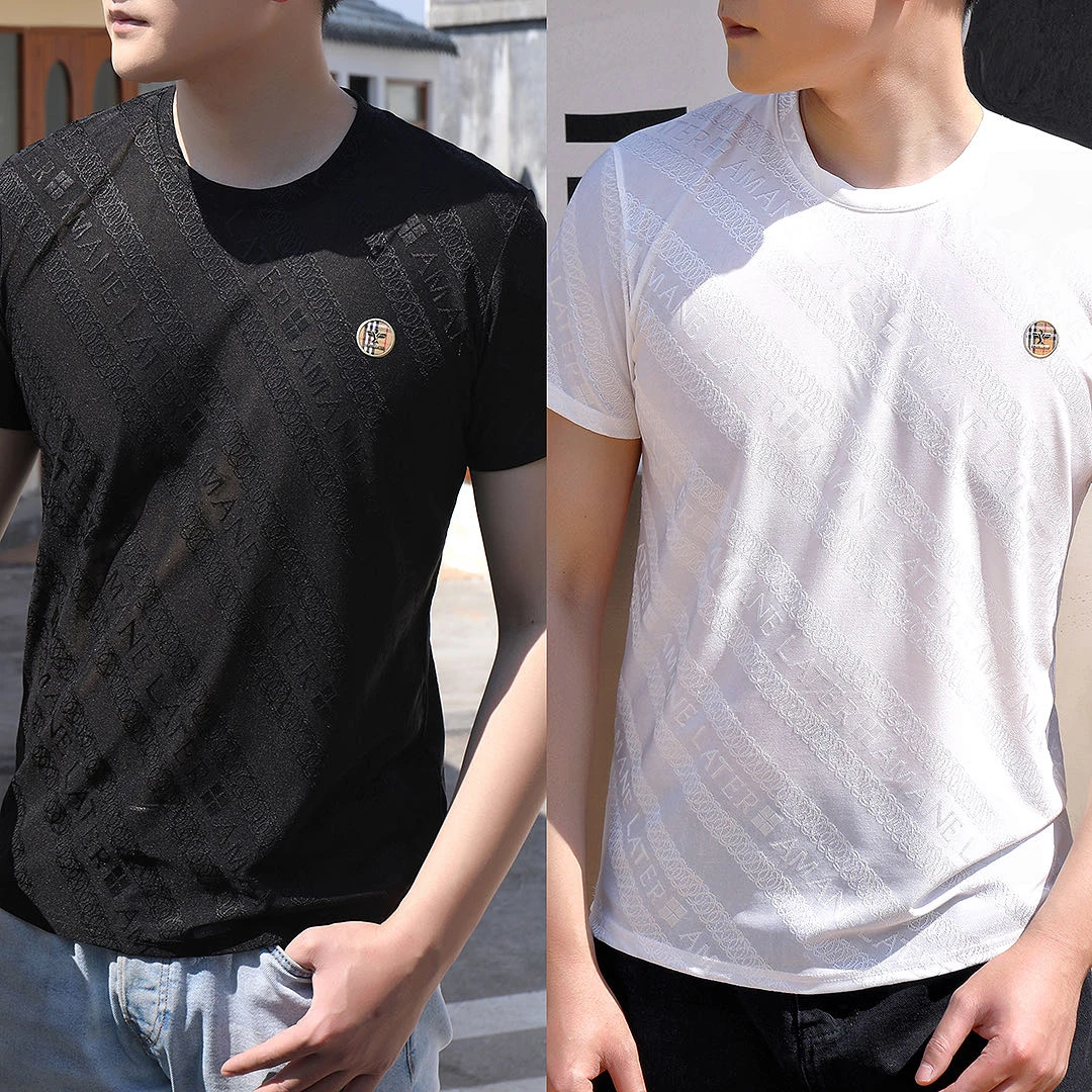 AMN 提花T恤  7.13运动