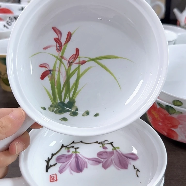 其他景德镇陶瓷手工手绘作品