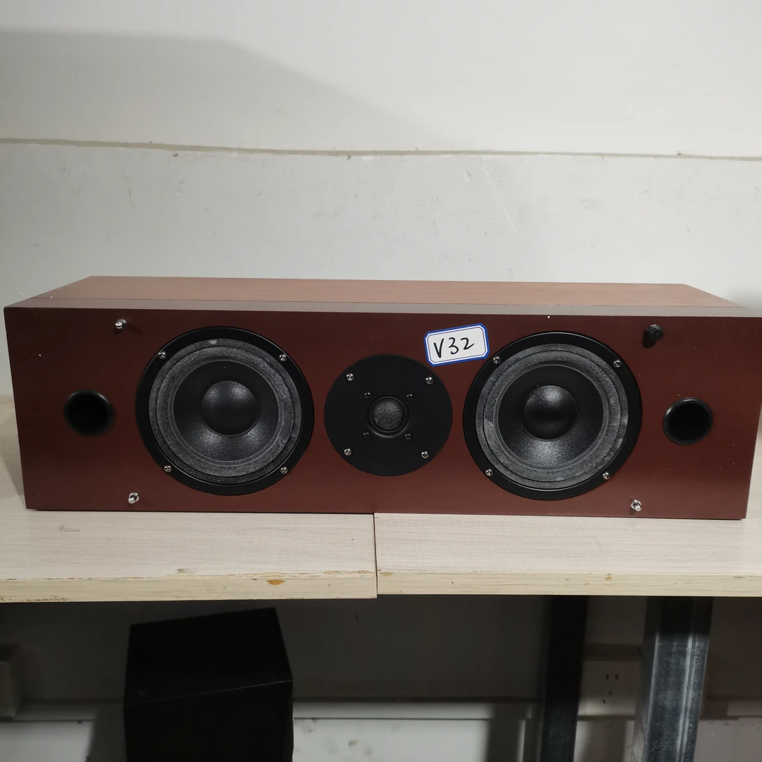 8新  V32号中置音响单只 4寸两分频 运费自理