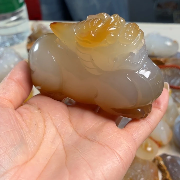 玛瑙/玉髓未镶嵌吊坠(不含链)