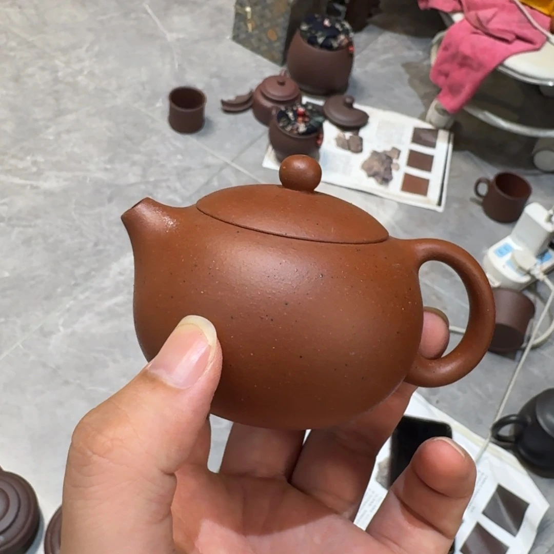 茶壶紫砂原矿泥料紫砂壶