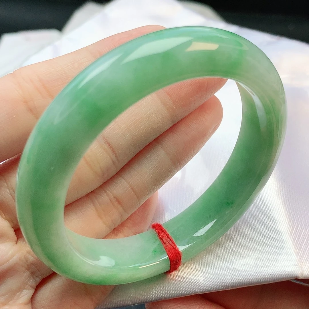 未镶嵌手镯翡翠54圈口882245