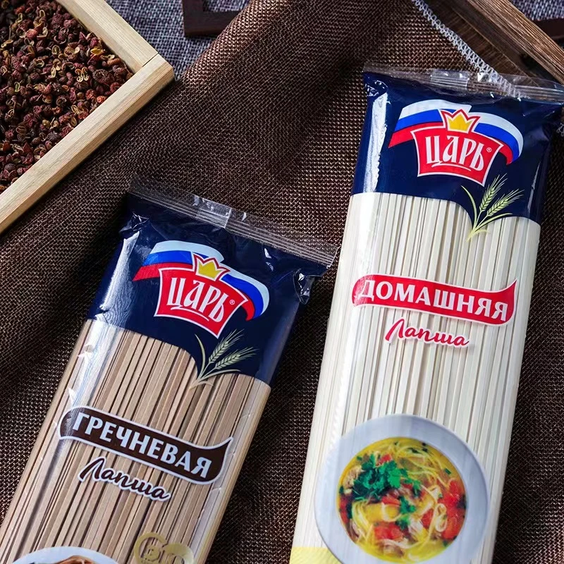 5袋*俄罗斯原装进口佳桉皇家牌挂面优质谷物400g/袋*五袋