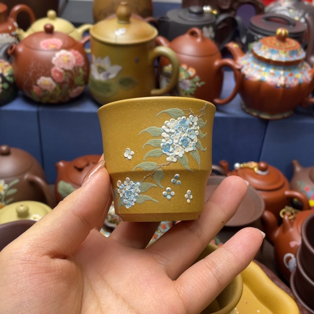 茶杯紫砂紫砂主人杯80cc