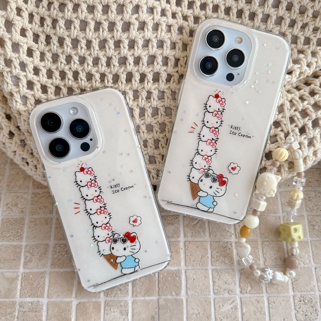 卡通趣味KT适用苹果16promax手机壳iphone15全包防摔13可爱14新款