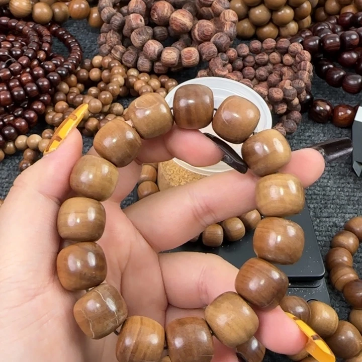 圆***满木老山檀1516瑕疵奶香福利