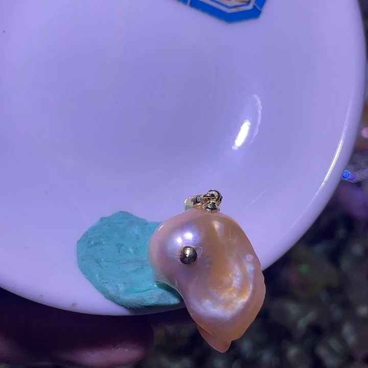 淡水珍珠未镶嵌吊坠(不含链)19