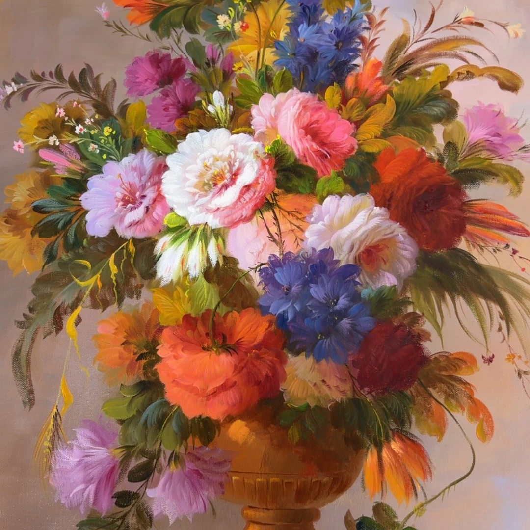 油画你是谁了你是谁的