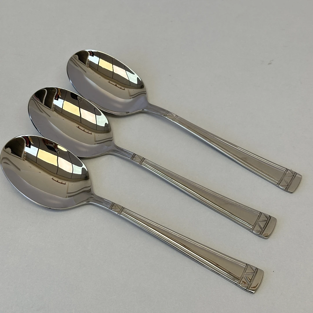 58258 外单勺子3把，（标印多样）不锈钢18/10