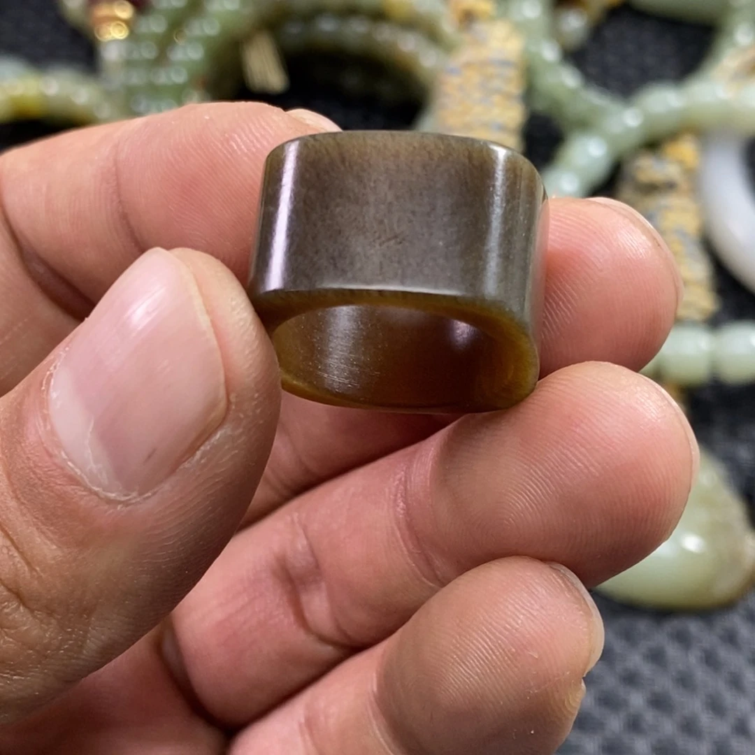 和田玉戒指未镶嵌S**珊